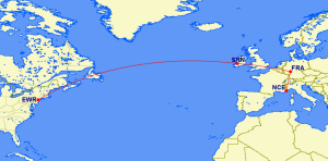 Once you get to Shannon, connect to any Star Alliance hub to get to your final destination.
