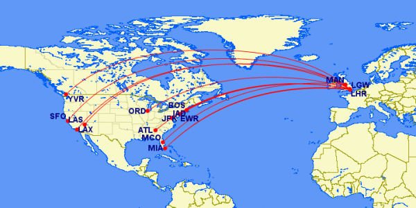 Yes, there are surcharges, but this is blunted by the fact that TATL prices on VS to the UK are 90k roundtrip in business! Connect to other Skyteam partners to go further.