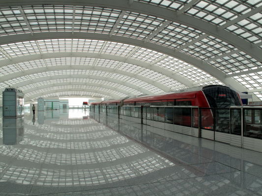Huge and connected. Air China is giving away seats to PEK - and their product is reviewing pretty well (Courtesy: Wikipedia)