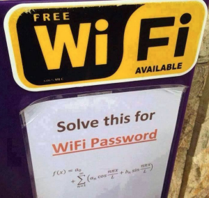 Free-Wifi but only if you, like Scott, have a PhD :P (joyreactor.com)