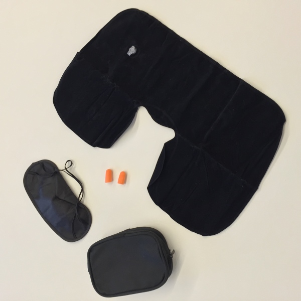 Airline Comfort Kit Open