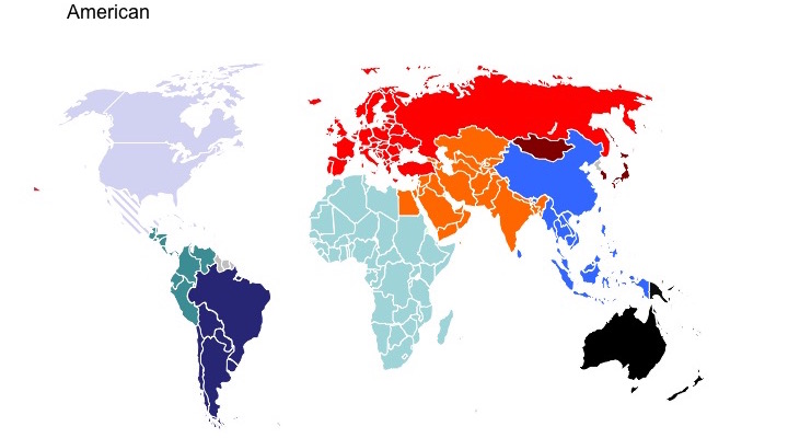 While there are a few annoyances with North Asia and the Caribbean/Mexico, it still remains a great chart for travel to the Middle East or South America.