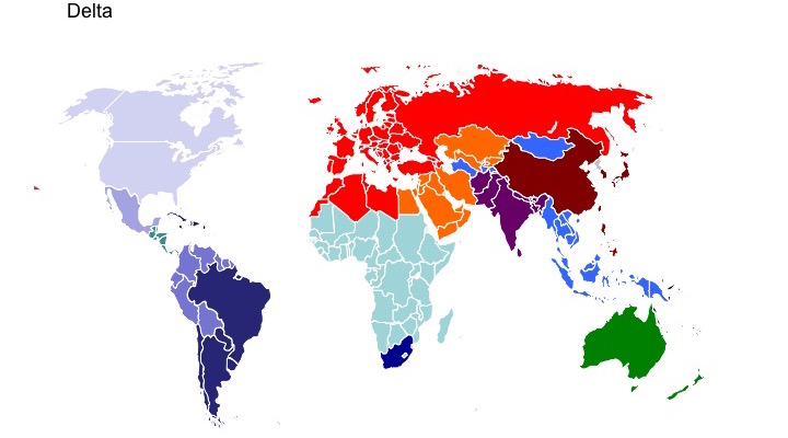 Even though they pulled their award chart, Delta had a unique understanding of Asian geography and split the region based on whether a country was reachable from the US in one hop.
