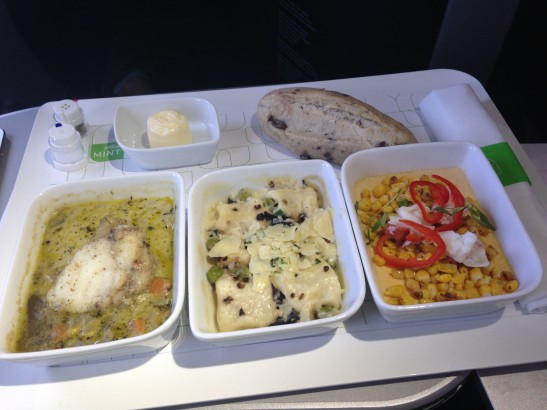 JetBlue Tapa Entrees