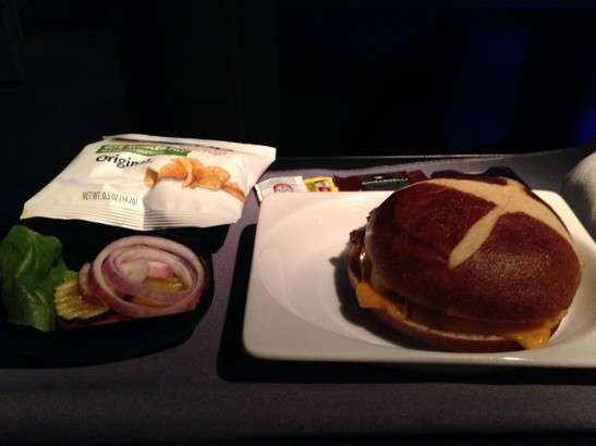 United Pretzel Roll Burger