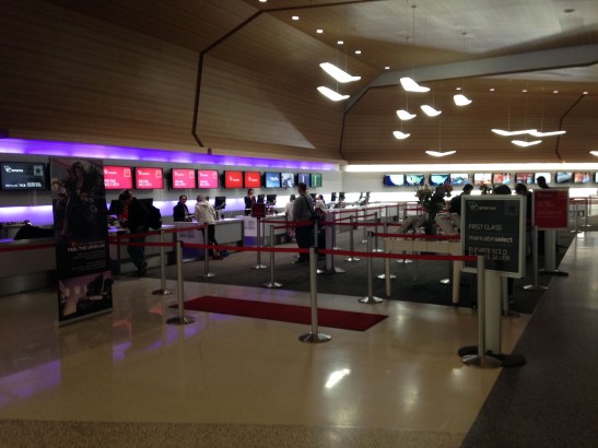 VX SFO check in