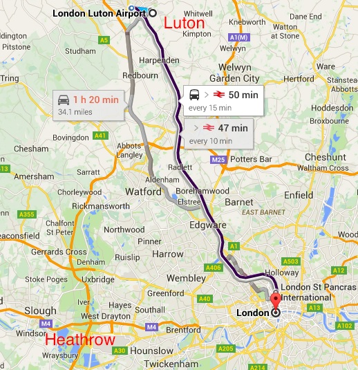 How to Outsmart Your Favorite Travel Search Engines Luton vs Heathrow