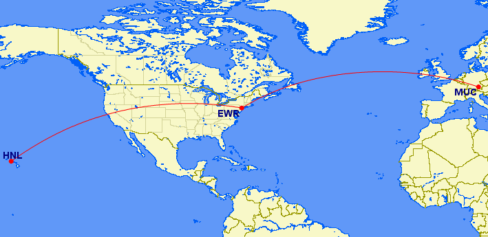 Have a roundtrip to Munich? Make your stopover your hometown and add a one-way to Hawaii.
